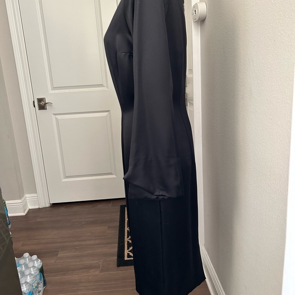 Shawn Ray Fons 100% silk black vintage evening dress - Picture 7 of 8